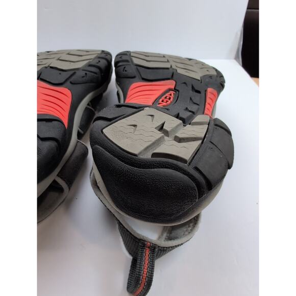 Keen Newport Anatomic Footbed Men's Size 14 Magnet/Nasturtium Gray & Orange - Picture 7 of 10